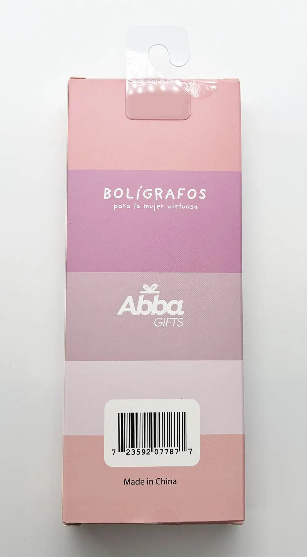 Pack 5 bolígrafos en caja. Inspiración