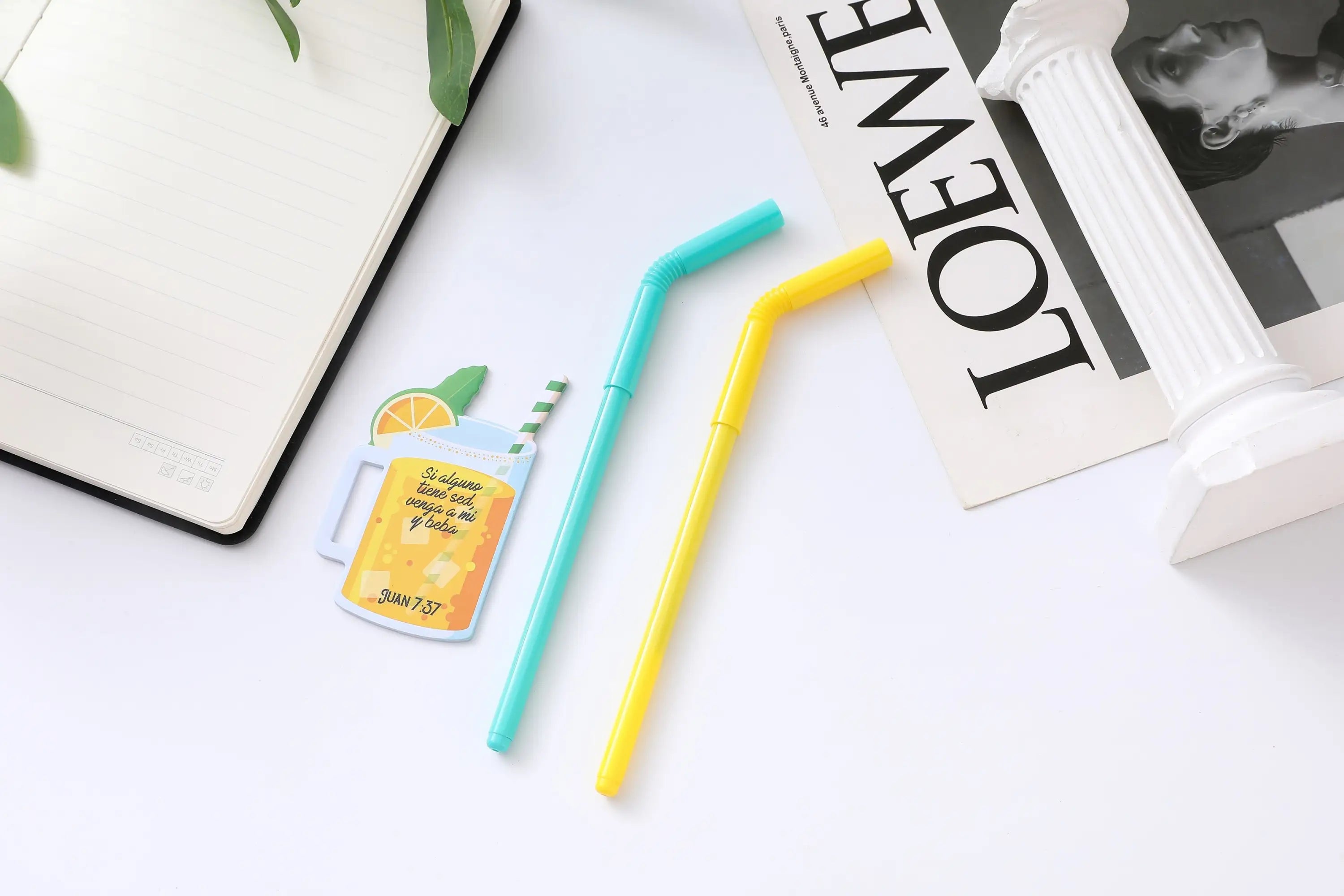 Notes Ref Pack creativo 2 bolis + sticky notes. Refrescante | Mundo Biblia
