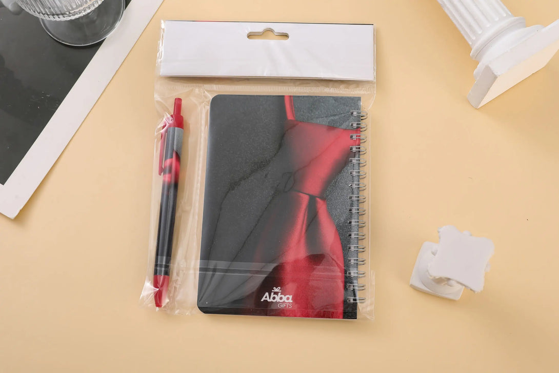 Pack libreta anillas con bolígrafo. Bienaventurado el hombre