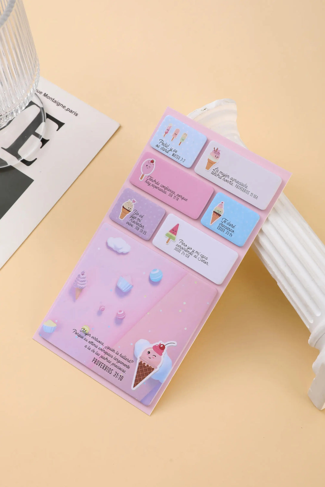 Pack sticky notes. Promesas