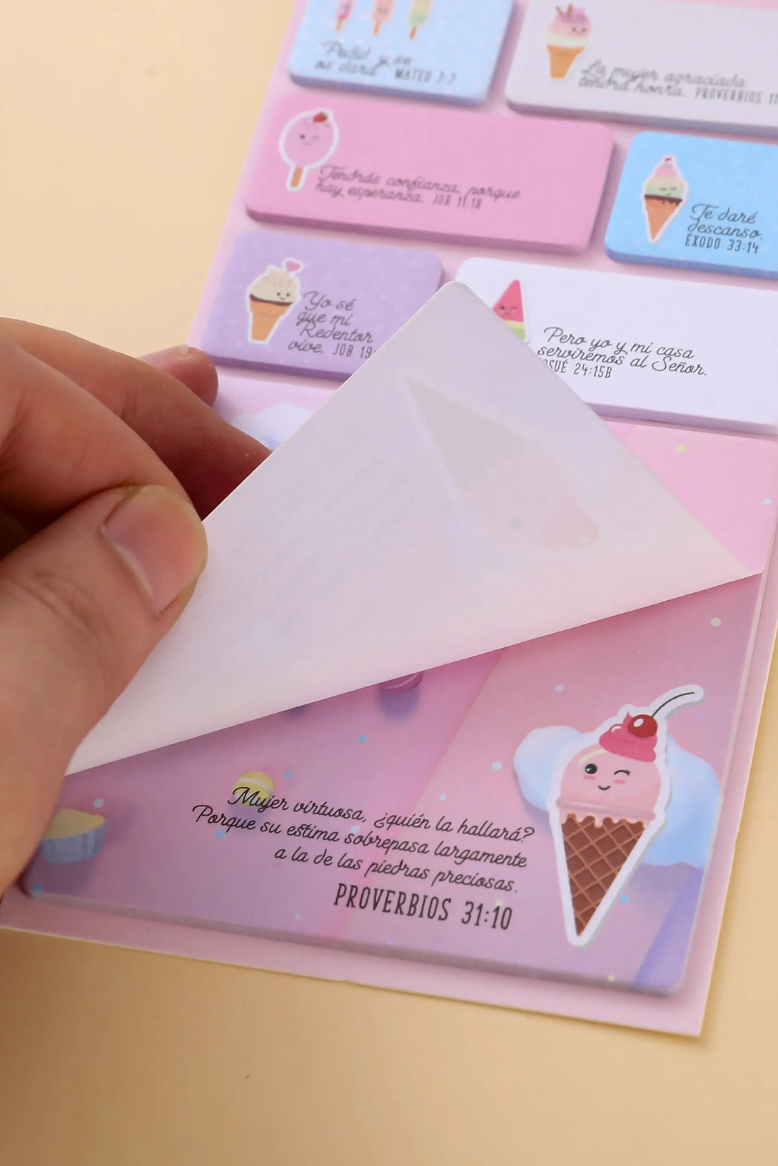 Pack sticky notes. Promesas