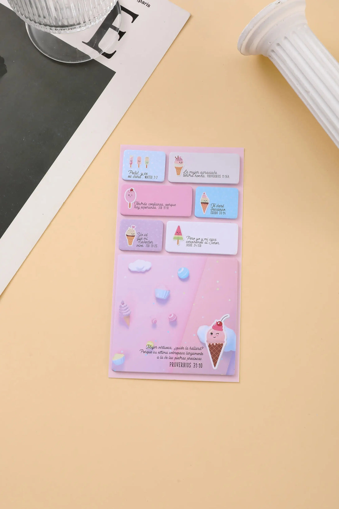 Pack sticky notes. Promesas