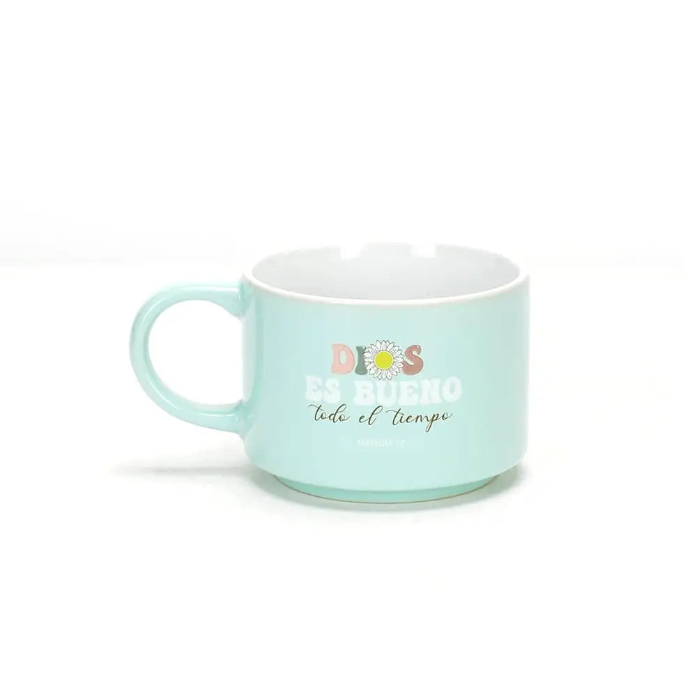 Pack Taza 12 OZ + llavero de caucho. Colección primor. Dios