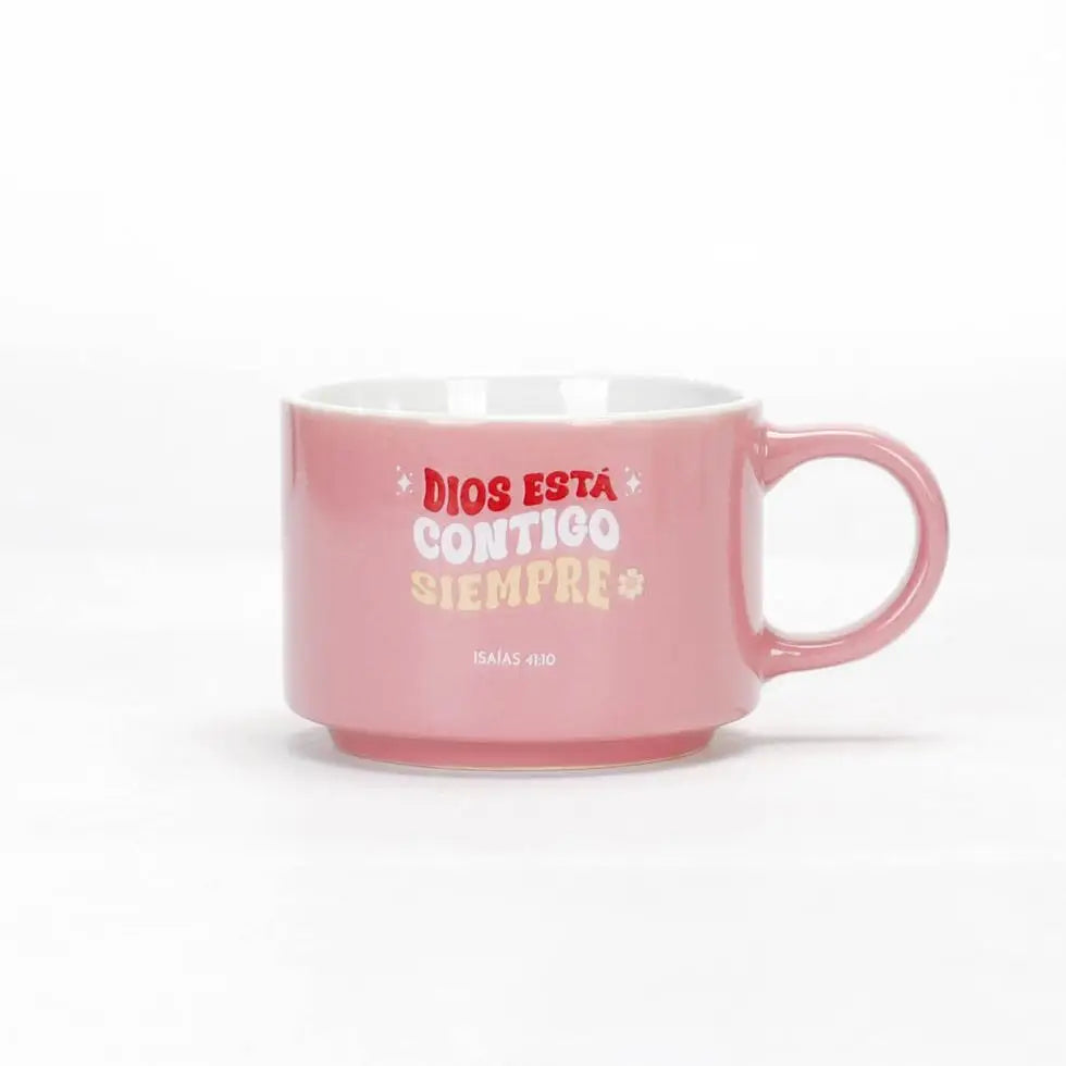 Pack Taza 12 OZ + llavero de caucho. Colección primor. Dios