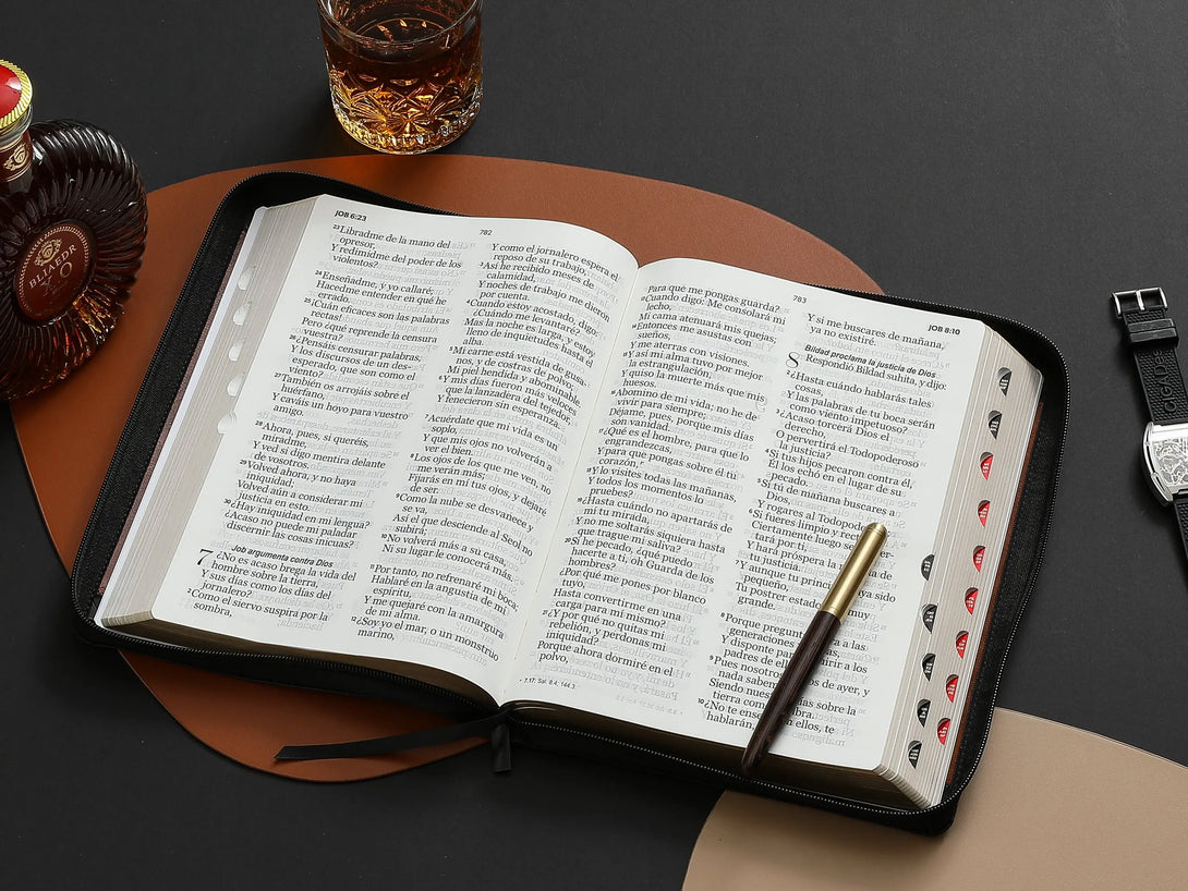 RVR60 095czti LSPG PJR Geométrico negro/café - Biblias