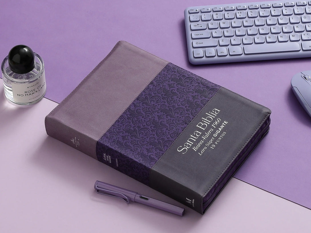 RVR60 095czti LSPG PJR Tricolor lila/morado/negro - Biblias