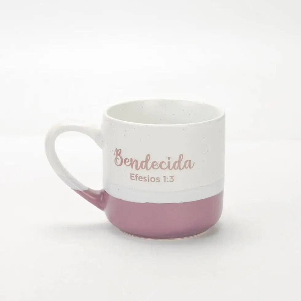 Taza 10 OZ. Colección Acuarela.Bendecida