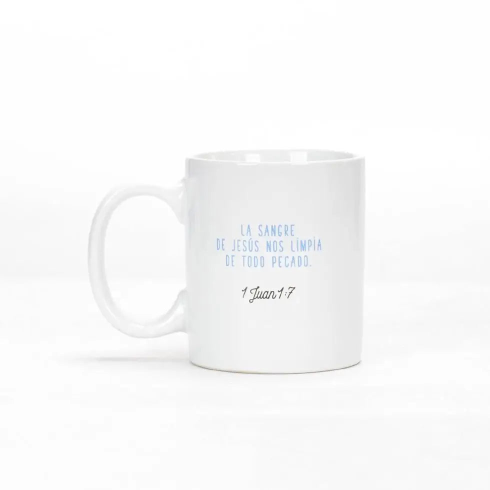 Taza 12 OZ. Colección Comparte. Jesús te limpie