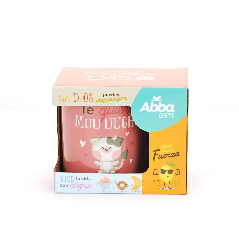 Taza 12 OZ. Colección Comparte. Te quiero