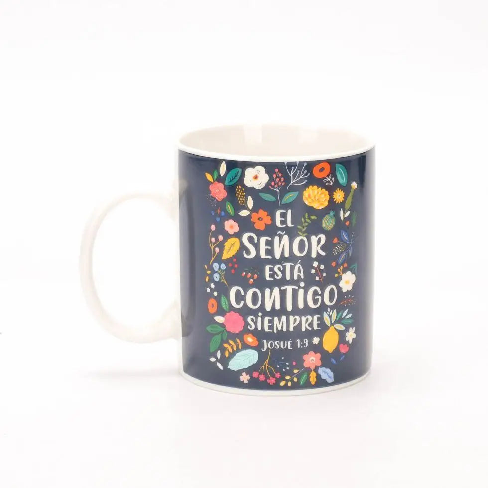 Taza 12 OZ. Colección Ideal. El Señor está contigo