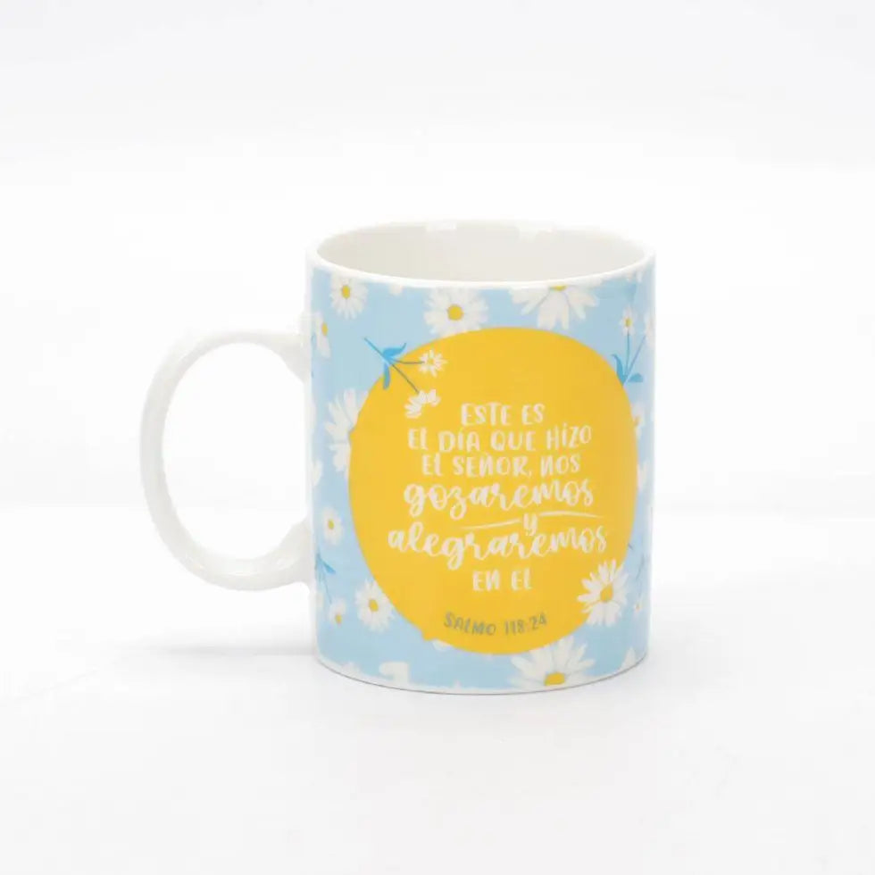 Taza 12 OZ. Colección Ideal. Este es el día