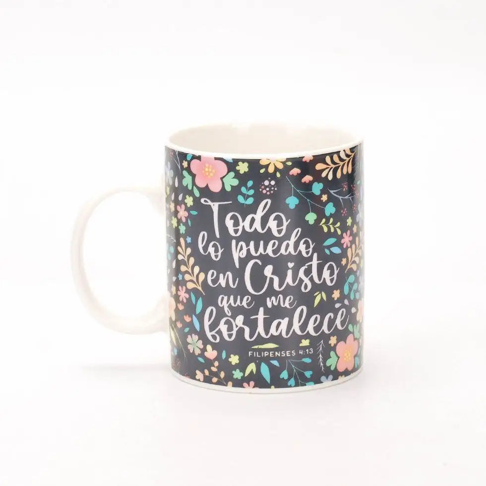 Taza 12 OZ. Colección Ideal. Todo lo puedo