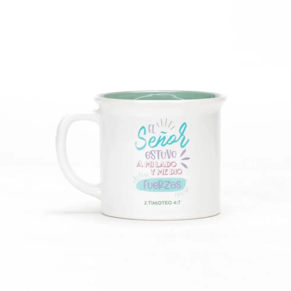 Taza 13 OZ. Colección delicia.El Señor estuvo