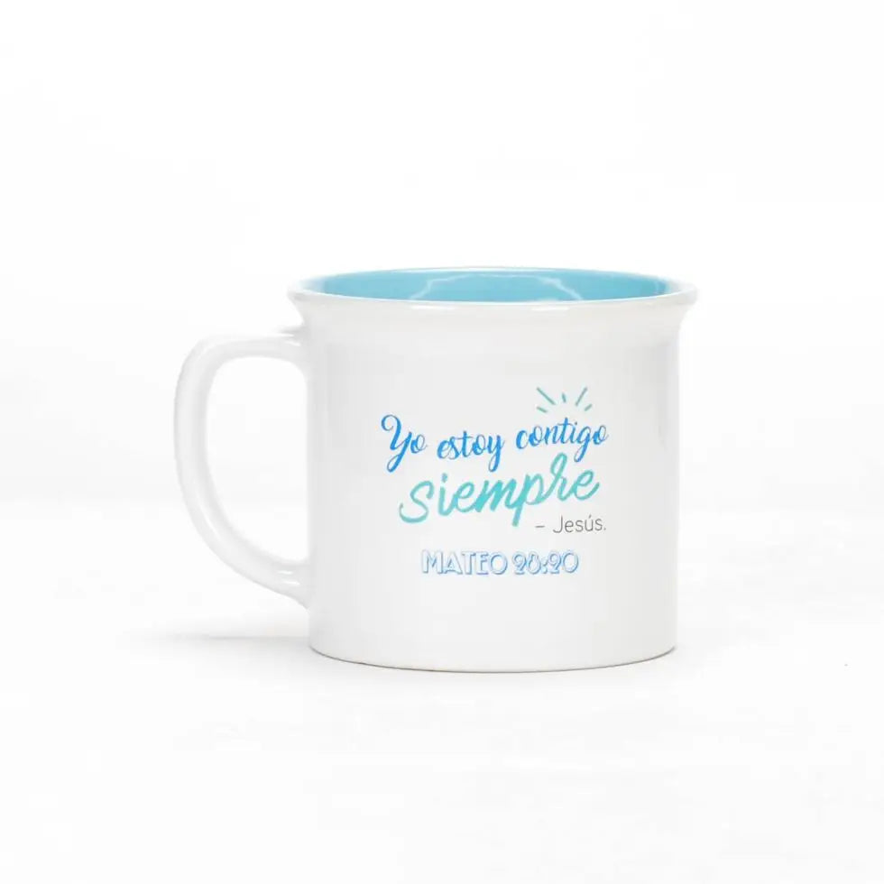 Taza 13 OZ. Colección delicia.Yo estoy contigo