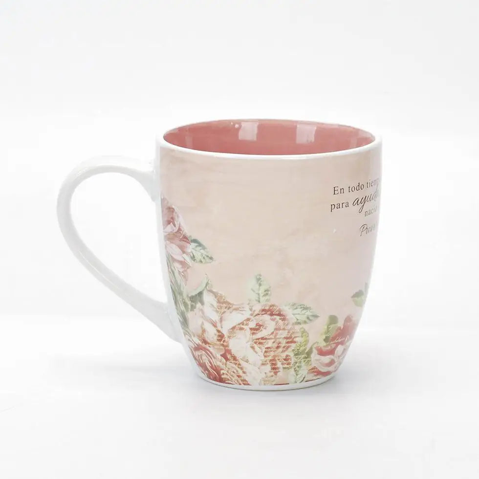Taza 15 OZ. Colección Vintage. En todo tiempo ama la amiga