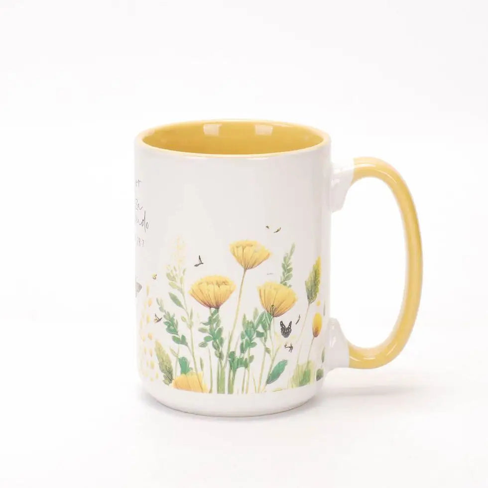 Taza 16 OZ. Colección Primavera. El Señor es mi fuerza