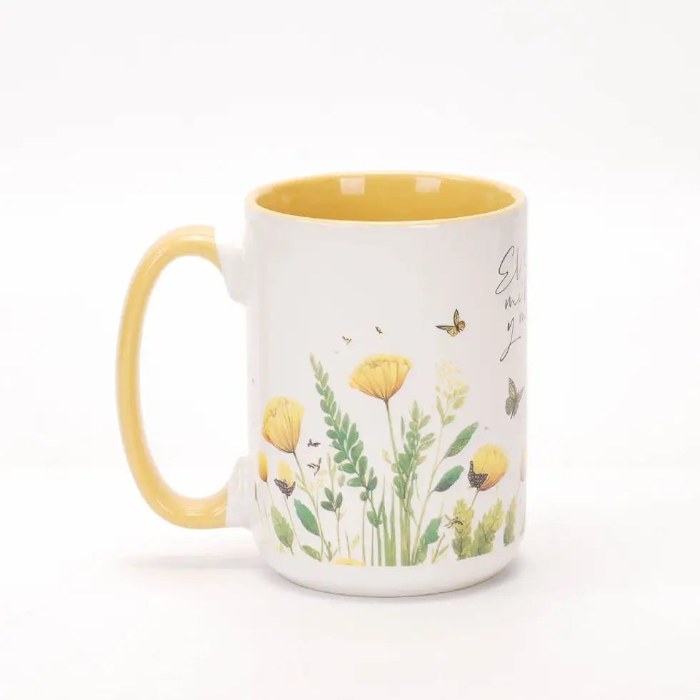 Taza 16 OZ. Colección Primavera. El Señor es mi fuerza