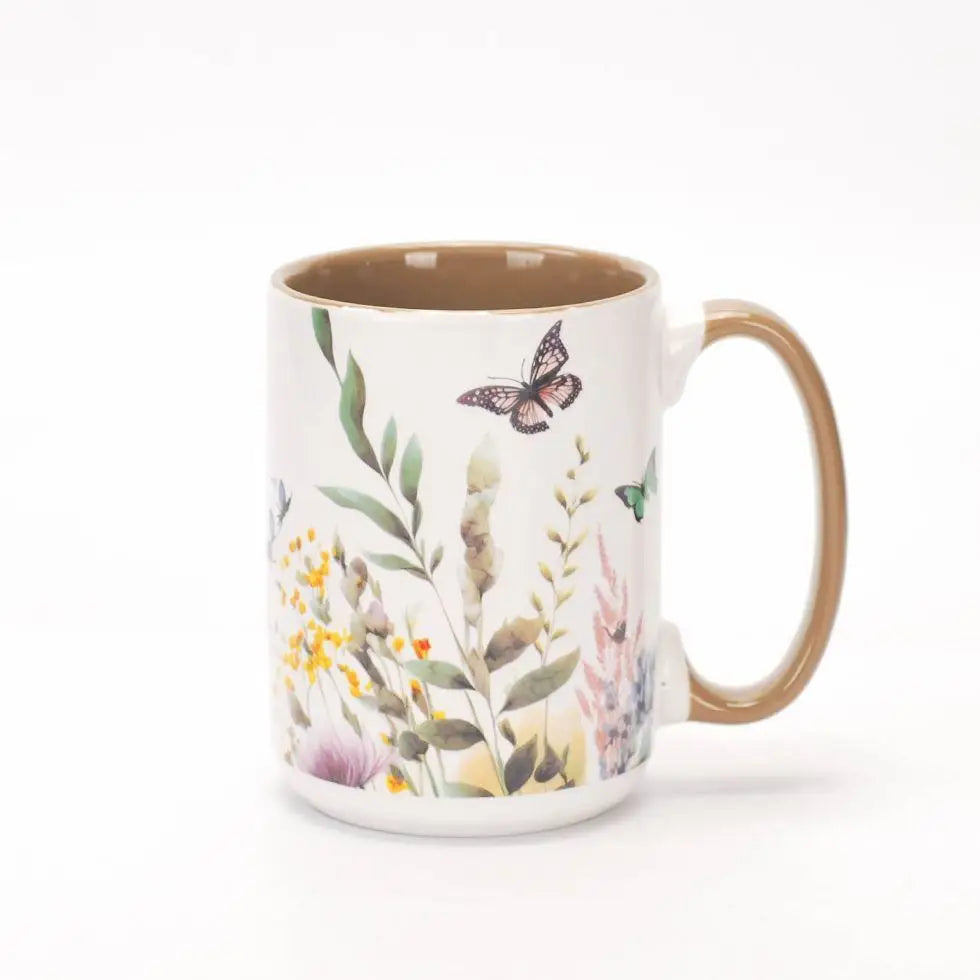 Taza 16 OZ. Colección Primavera. Nuestra ayuda