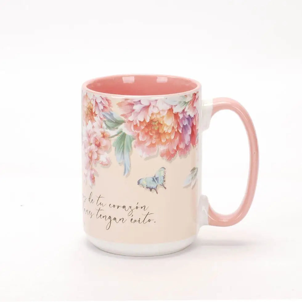 Taza 16 OZ. Colección Primavera. Que él conceda los deseos