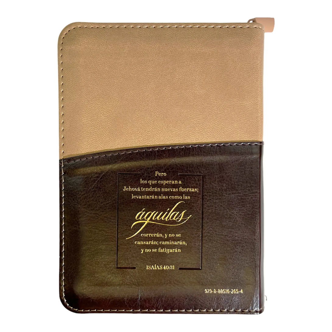 Biblia Reina Valera 1960 de bolsillo Imitación piel Café