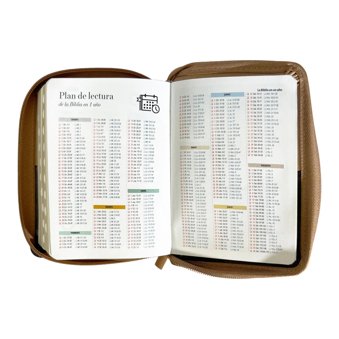 Biblia Reina Valera 1960 de bolsillo Imitación piel Café