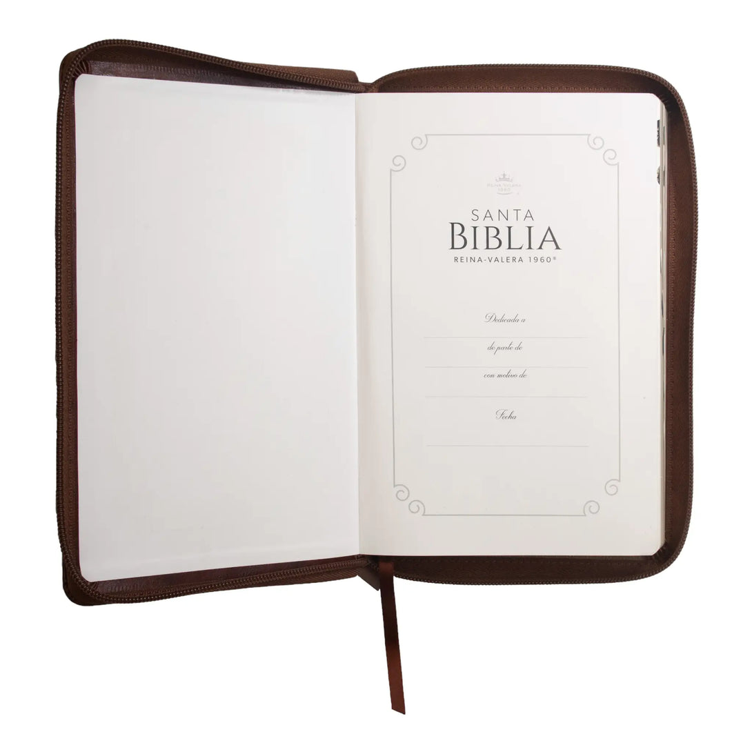 Biblia Reina Valera 1960 tamaño manual letra grande 12
