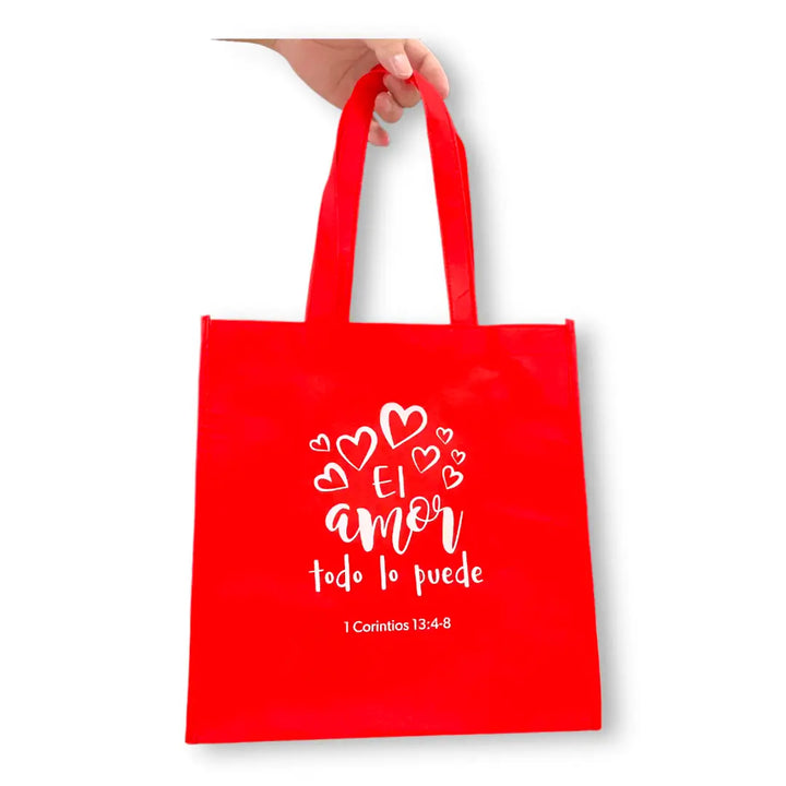 Bolsa de tela roja hotsell