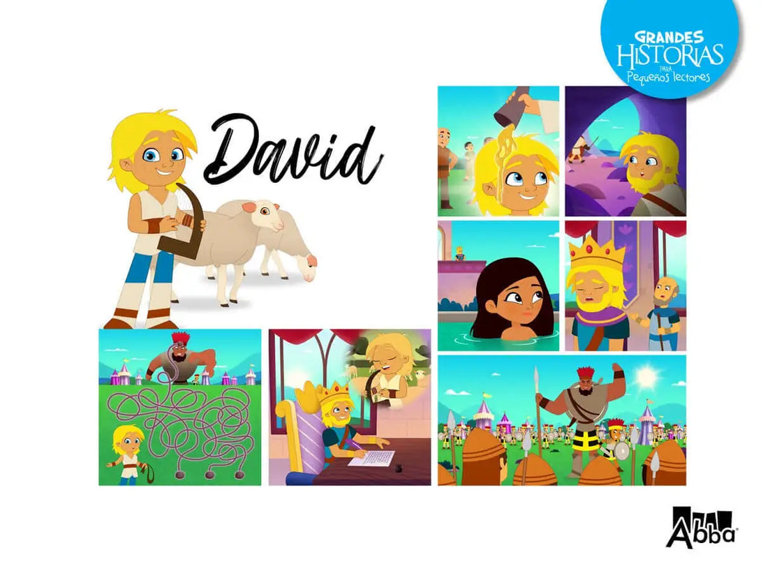 David, el buen pastor- Colección Grandes Historias para pequeños lectores