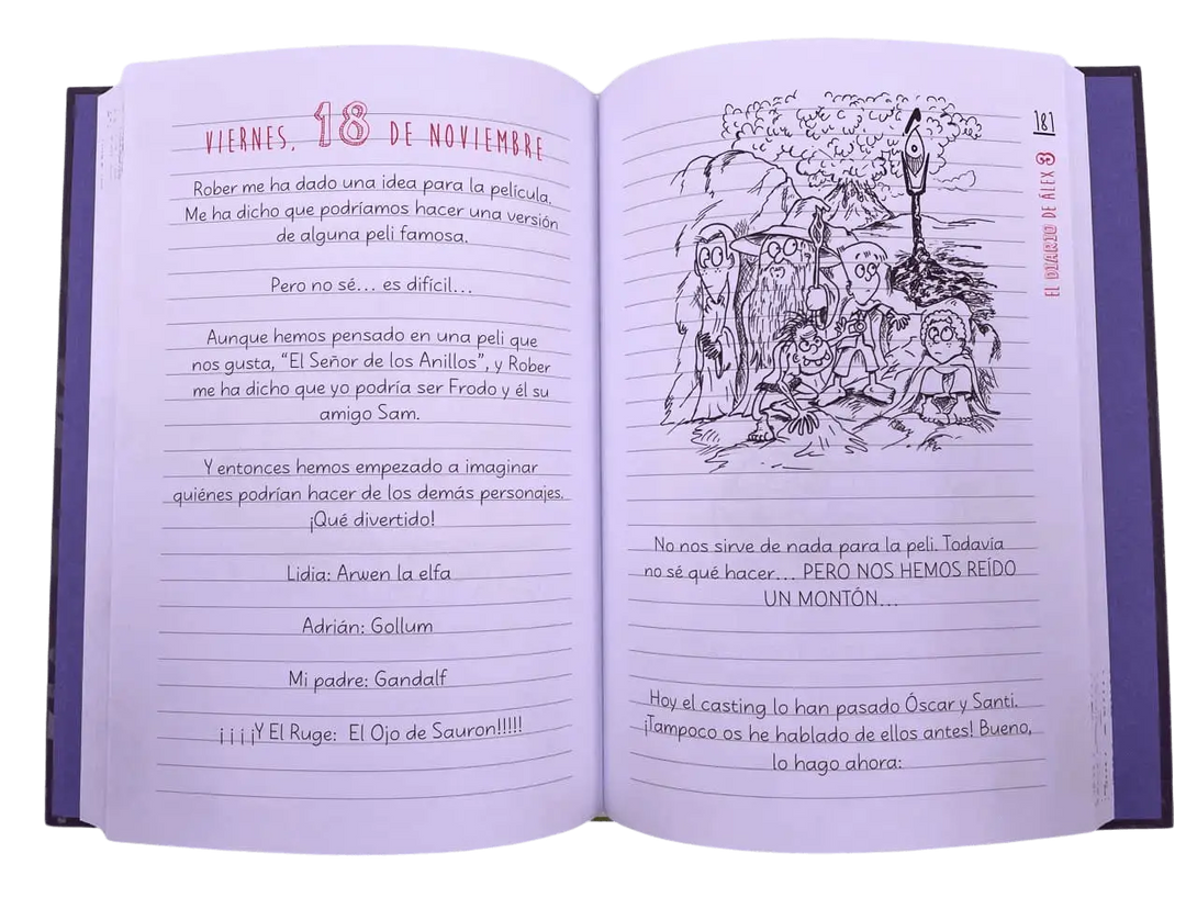 El diario de Álex 3: Álex, cámara y ¡Acción!