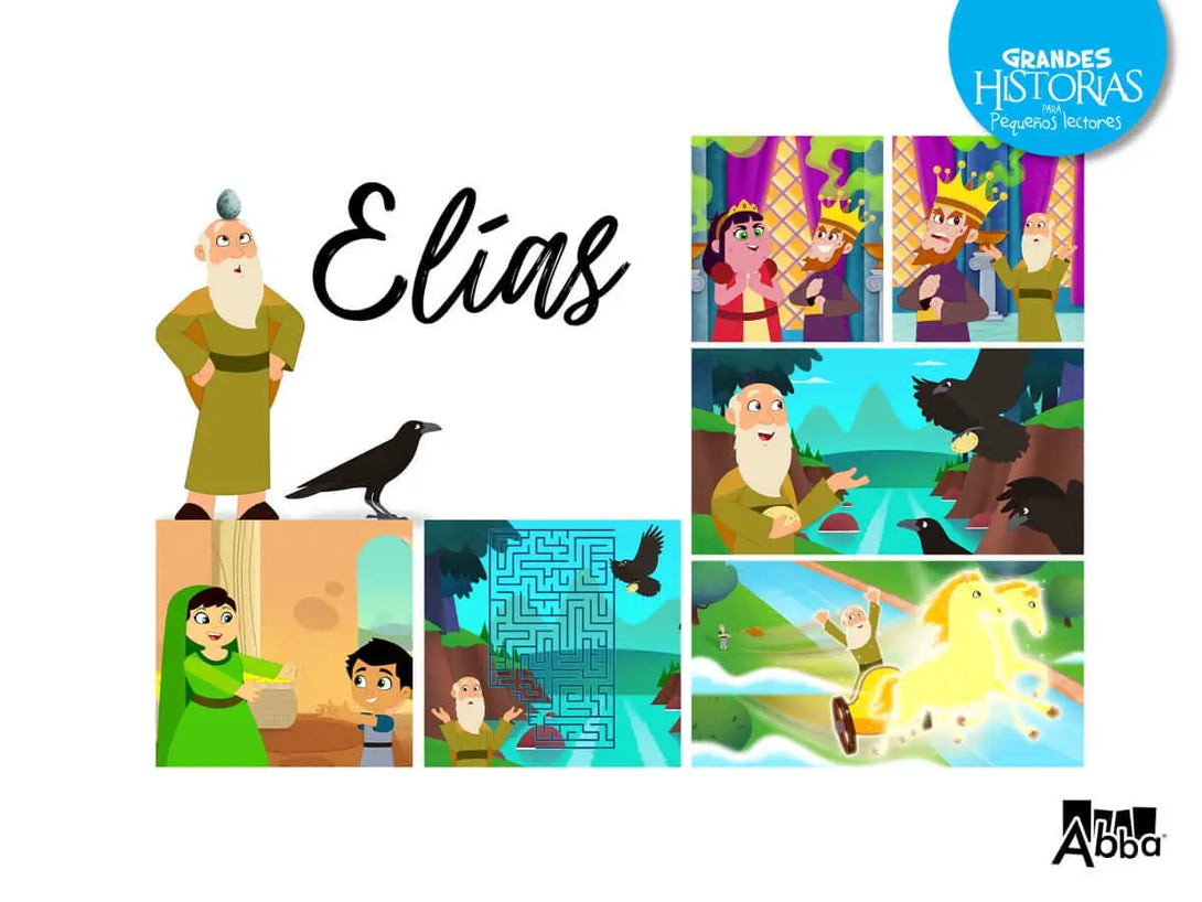 Elías, un profeta de Dios- Colección Grandes Historias para pequeños lectores