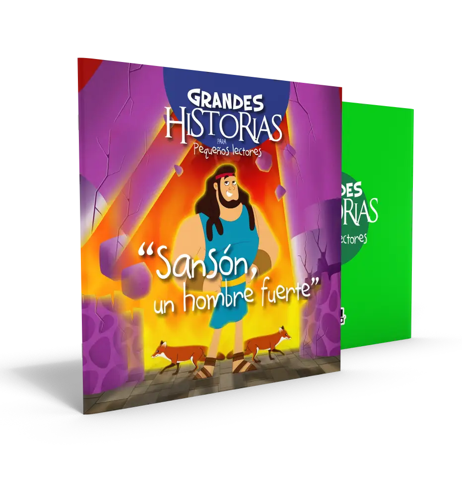 Sansón, un hombre fuerte - Colección Grandes Historias para pequeños lectores
